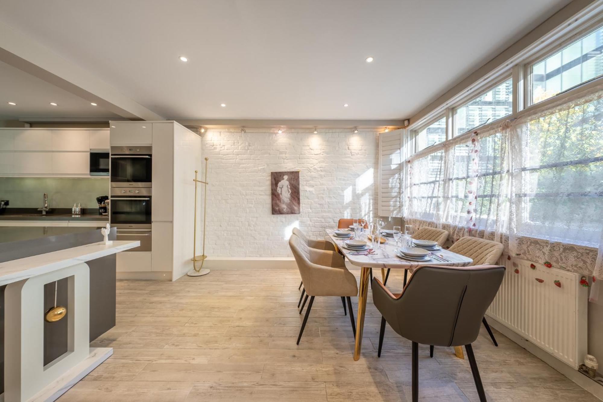 Huge 200Sqm Luxury 3-Bedroom Mews Villa Лондон Экстерьер фото